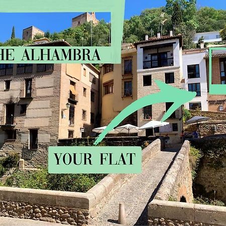 Cosy Flat/Nearly Touching Alhambra/Great Views Lägenhet Granada Exteriör bild